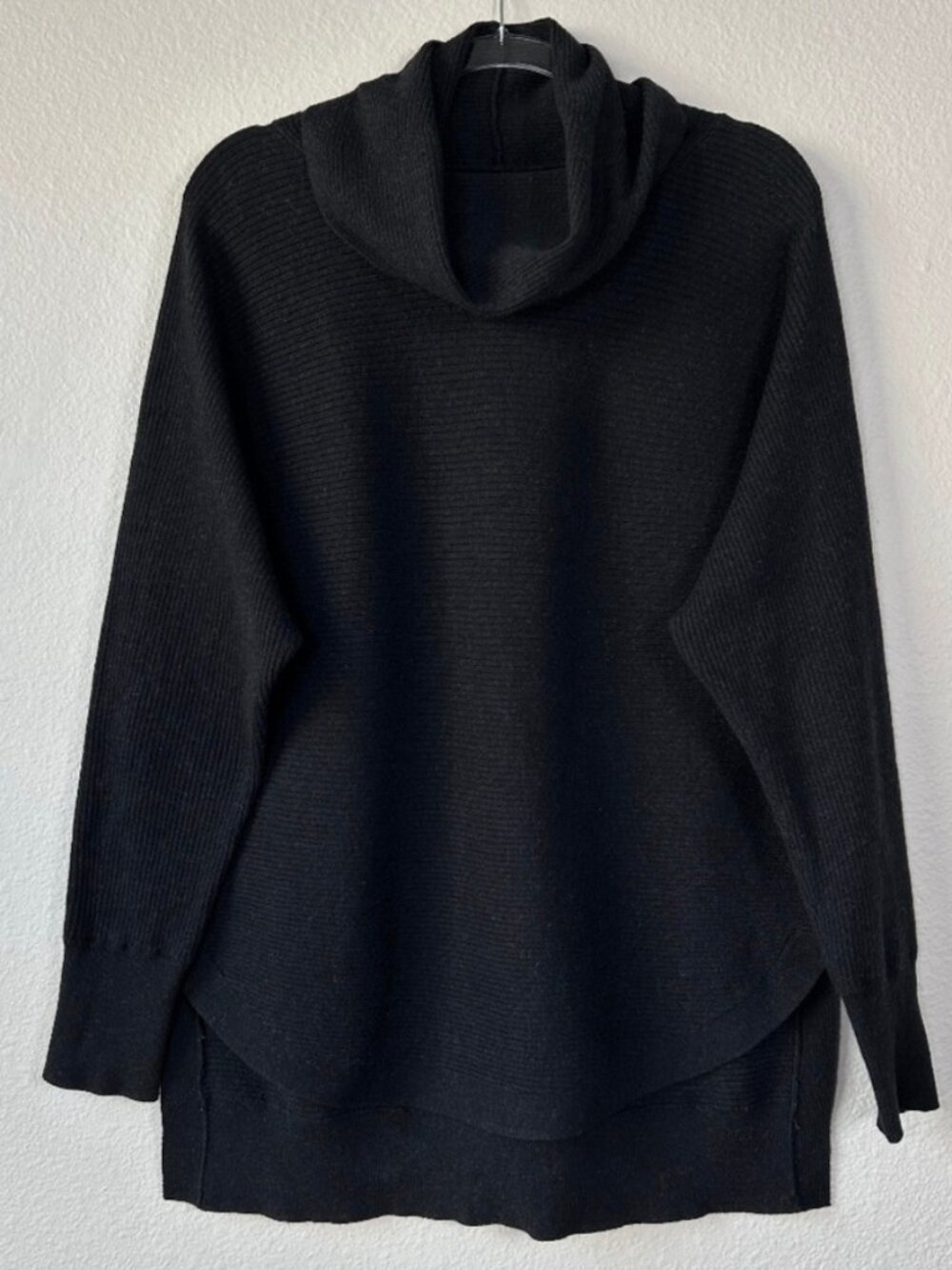 All Saints Mock Neck Tunic Sweater